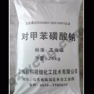 對甲苯磺酸鈉，C7H7NaO3S
